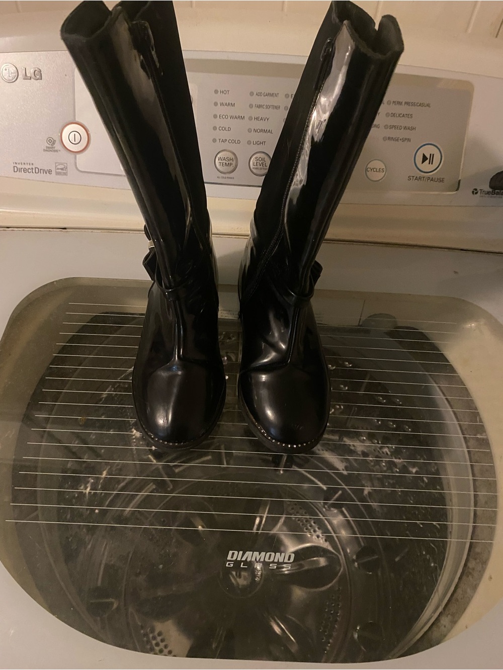 Black Patent Leather Ankle Boots - Stylish Women's Boot